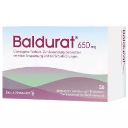 BALDURAT Õhukese polümeerikattega tabletid, 50 tk