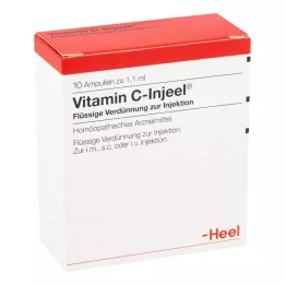 VITAMIN c INJEEL ampullid, 10 tk