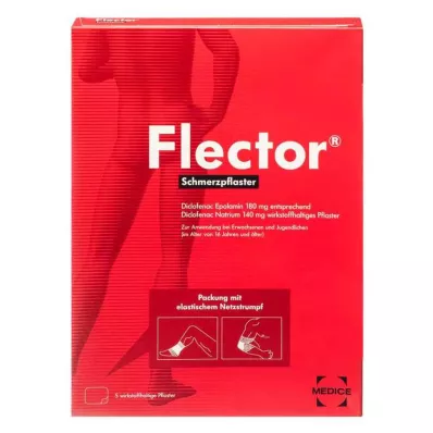 FLECTOR Valuplaaster+elastne võrksukk, 5 tk