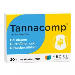 TANNACOMP Õhukese polümeerikattega tabletid, 20 tk