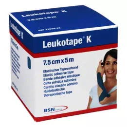 LEUKOTAPE K 7,5 cm sinine, 1 tk