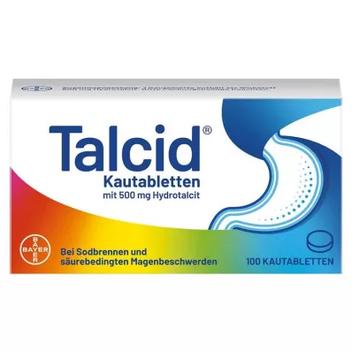 TALCID Närimistabletid, 100 tk