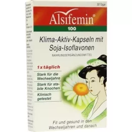 ALSIFEMIN 100 kliima aktiivsed M.Soja 1x1 kapslid, 30 tk