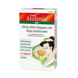 ALSIFEMIN 100 Climate Active sojaga 1x1 kapslit, 30 tk