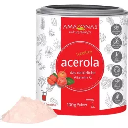 Amazon Acerola 100% pulber, 100 g