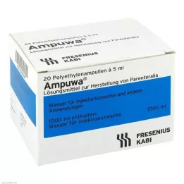 AMPUWA Plastikust võimendi. Süste-/infusioonilahus, 20X5 ml