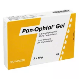 PAN OPHTAL Geel, 3X10 g
