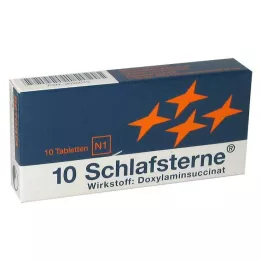 SCHLAFSTERNE Tabletid 10 tk., 10 tk