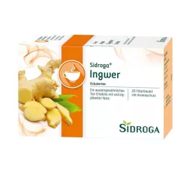 SIDROGA Ingveri tee filtrikotid, 20X0,75 g