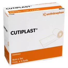 CUTIPLAST 4 cmx5 m haavaplaaster dosaatoris, 1 P
