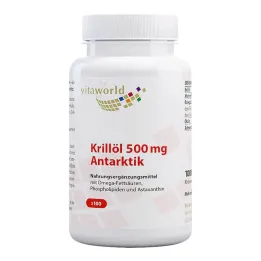 Krilliõli 500 mg Antarktika kapslid, 100 tk