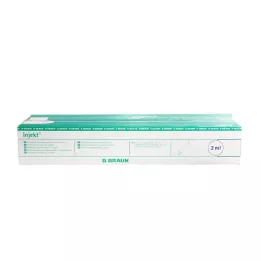 INJEKT Solo süstal 2 ml Luer-tsentriline PVC-vaba, 100X2 ml