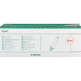 INJEKT Solo süstal 10 ml Luer ekstsentriline PVC-fr., 100X10 ml