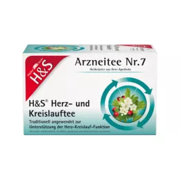 H&S Südamevereringe teefiltri kotid, 20X2,0 g