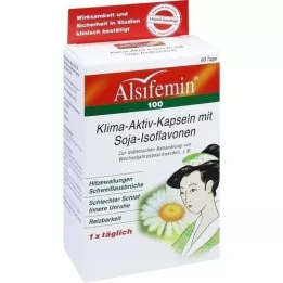 ALSIFEMIN 100 kliima aktiivsed M.Soja 1x1 kapslid, 60 tk