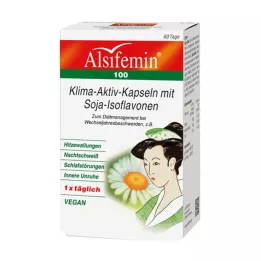 ALSIFEMIN 100 Climate Active sojaga 1x1 kapslit, 60 tk