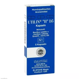 UTILIN H D 5 kapslit, 5 tk