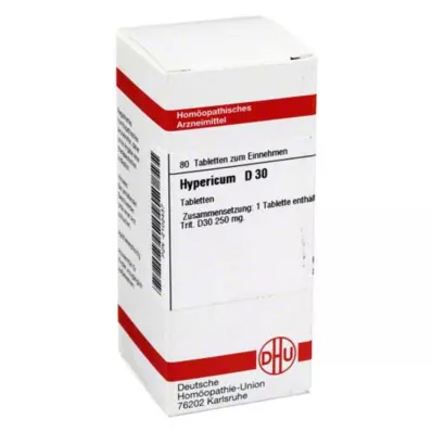 HYPERICUM D 30 tabletti, 80 tk
