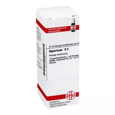 HYPERICUM D 2 Lahjendus, 20 ml