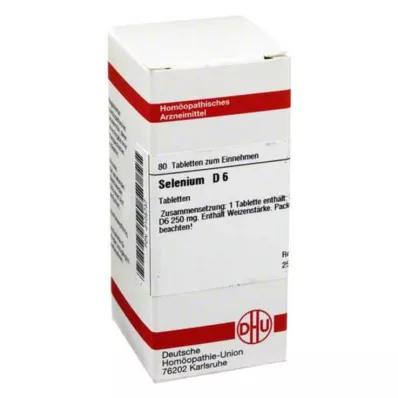 SELENIUM D 6 tabletti, 80 tk