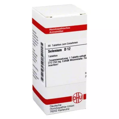 SELENIUM D 12 tabletti, 80 tk SELENIUM D 12 tabletti, 80 tk
