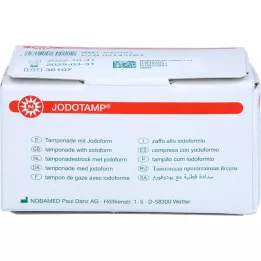 JODOTAMP 50 mg/g 1 cmx5 m tamponaadid, 1 tk