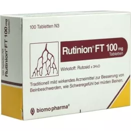 RUTINION FT 100 mg tabletid, 100 tk
