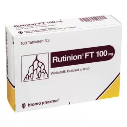 RUTINION FT 100 mg tabletid, 100 tk