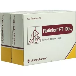 RUTINION FT 100 mg tabletid, 200 tk