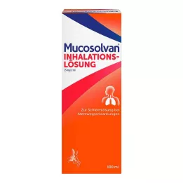 MUCOSOLVAN Inhalatsioonilahus 15 mg lahus nebulisaatori jaoks, 100 ml