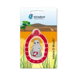 MIRADENT Laste õppehambahari Infant-O-Brush punane, 1 tk