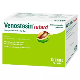 VENOSTASIN retard 50 mg toimeainet prolongeeritult vabastav kõvakapsel, 200 tk