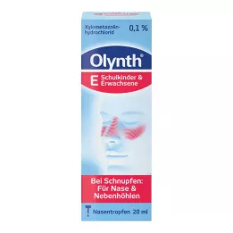 OLYNTH 0,1% täiskasvanutele ninatilgad, 20 ml
