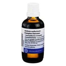 ACIDUM SULFURICUM KOMPLEX vedelik, 50 ml