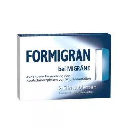 FORMIGRAN Õhukese polümeerikattega tabletid, 2 tk