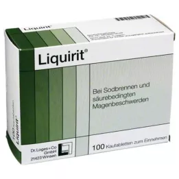 Liquirit närimistabletid, 100 tk