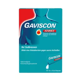GAVISCON Advance Peppermint Suspensioon, 24X10 ml