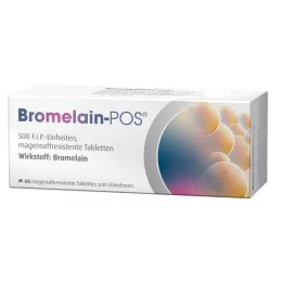 BROMELAIN POS gastroresistentsed tabletid, 60 tk