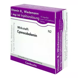 VITAMIN B12 WIEDEMANN 1 mg/ml Süstelahus, 10 tk
