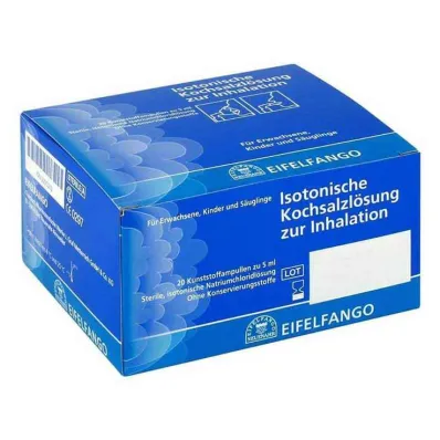 Isotooniline soolalahus inhalatsiooniks, 20X5 ml