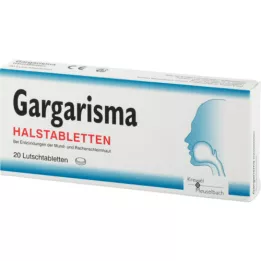 Gargarissa pool tabletid, 20 tk