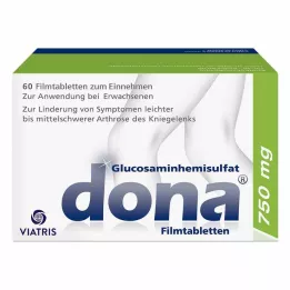 DONA 750 mg õhukese polümeerikattega tabletid, 60 tk