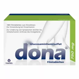 DONA 750 mg õhukese polümeerikattega tabletid, 180 tk