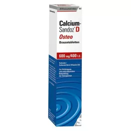 CALCIUM SANDOZ D Osteo kihisevad tabletid, 20 tk