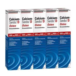 CALCIUM SANDOZ D Osteo kihisevad tabletid, 100 tk