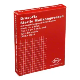 Dracofix Peel kompressid, 5x2 tk