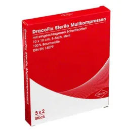 Dracofix Peel kompressid, 5x2 tk