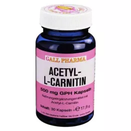 ACETYL-L-CARNITIN 500 mg kapslid, 30 tk