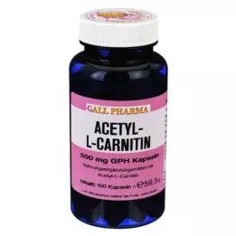 ACETYL-L-CARNITIN 500 mg kapslid, 100 tk