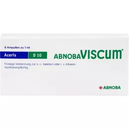 ABNOBAVISCUM Aceris D 10 ampullid, 8 tk